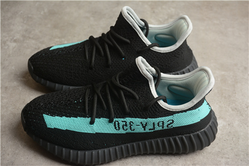 Adidas Yeezy Boost 350 V2 Black Blue Tiffany Original Footwear